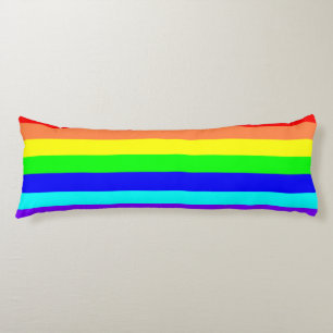 Regenbogenstreifen Seitenschläferkissen