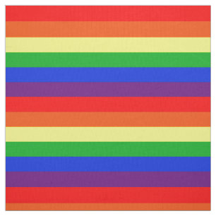 Regenbogenstreifen Stoff