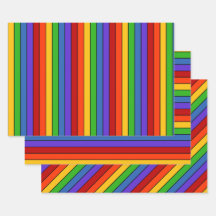 Regenbogenstreifen Vertikal Horizontal