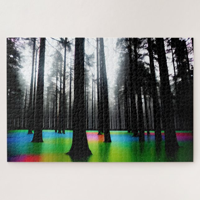 Regenbogensumpf im Schwarzwald Puzzle (Horizontal)