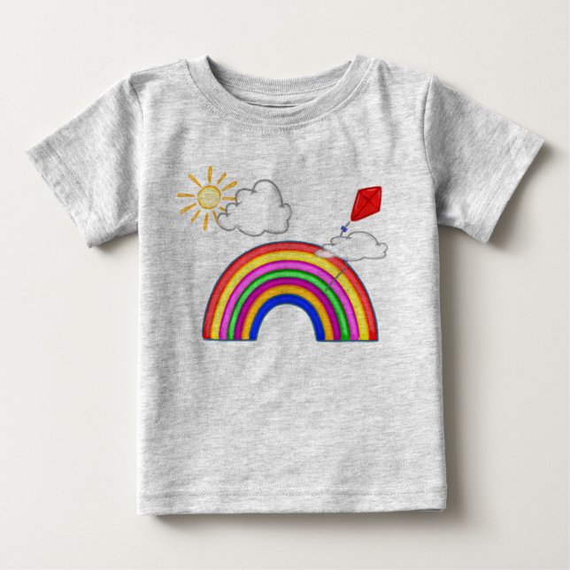 Regenbogentag Baby T-shirt (Vorderseite)