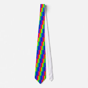 Regenbogentäuschung Krawatte