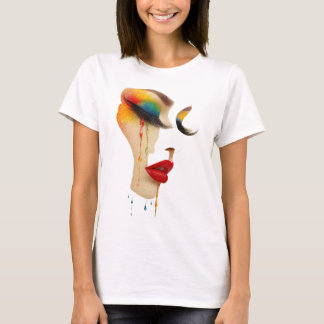 Regenbogentränen Kunst T-Shirt
