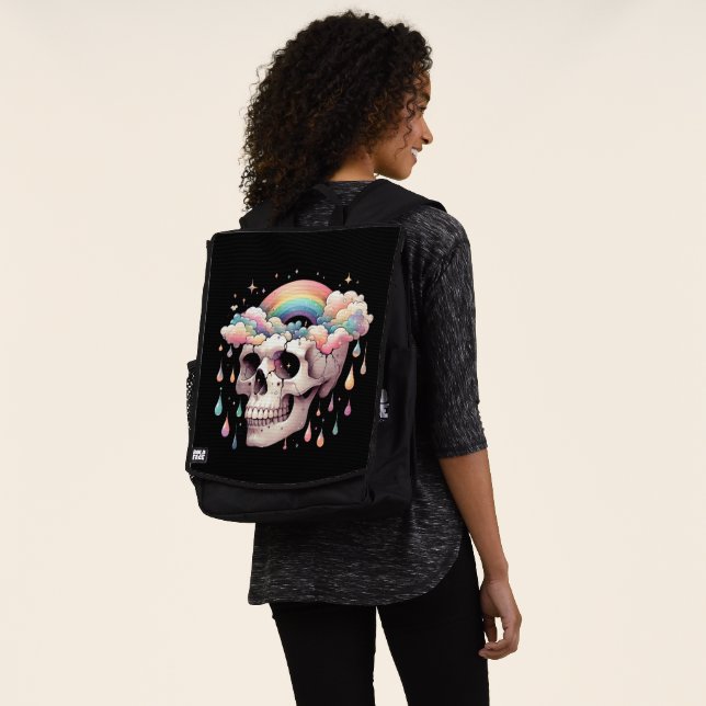Regenbogenträume-Rucksack #2 Rucksack (Ausgewaschen)