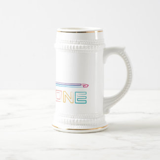 RegenbogenTrombone Bierglas