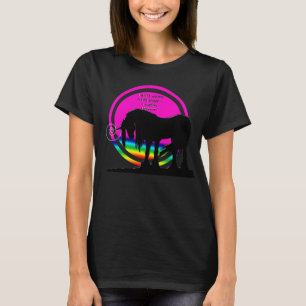 RegenbogenUnicorn (ich will nicht zum Erwachsenen T-Shirt