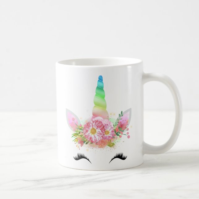 Regenbogenunicorn-Tasse Tasse (Rechts)