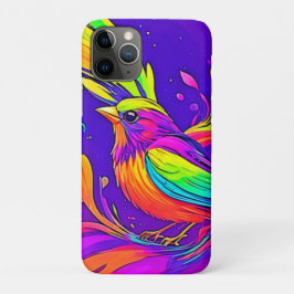 Regenbogenvogel im Cartoon Land Case-Mate iPhone Hülle