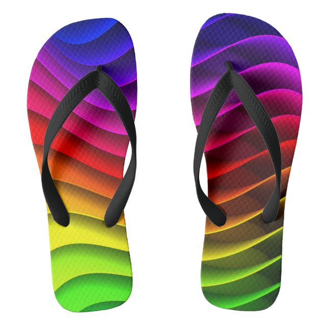 Regenbogenwälder Flip Flops (Fußbett)