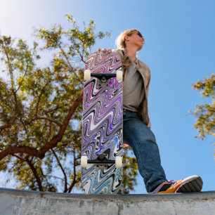 Regenbogenwälder Skateboard