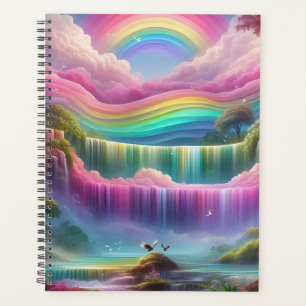 Regenbogenwasserfälle und Adler Planer