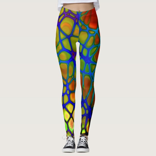 Regenbogenweb-Leggings Leggings (Vorderseite)