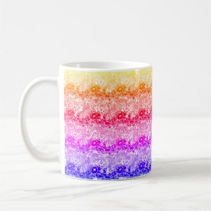 Regenbogenwelle Kaffeetasse