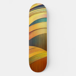 Regenbogenwelle Skateboard