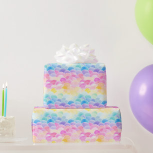 Regenbogenwolken Geschenkpapier