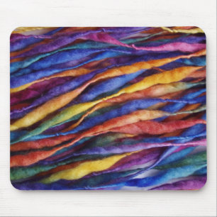 Regenbogenwollen Mousepad