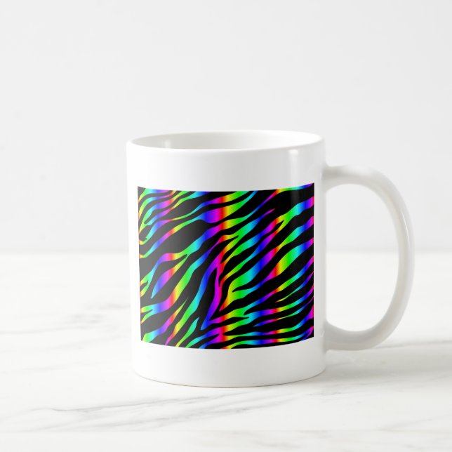 Regenbogenzebra Kaffeetasse (Rechts)