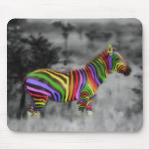RegenbogenZebra Mousepad