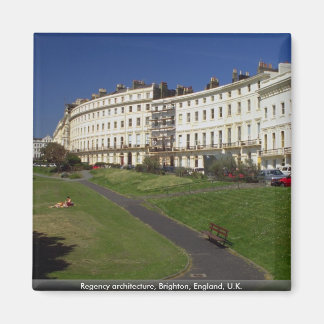 Regency Architecture, Brighton, England, Großbrita Magnet