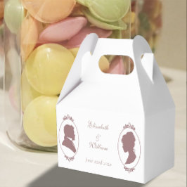 Regency Bridgerton Pink Roses Cameo Geschenkschachtel