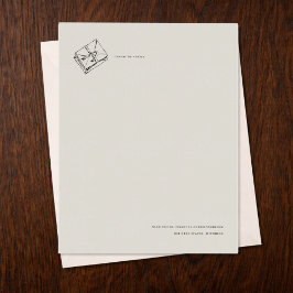 Regency- Briefroman Dunkle Akademie Briefbogen