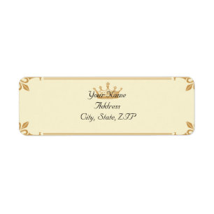 Regency Crown in Gold und Elfenbein