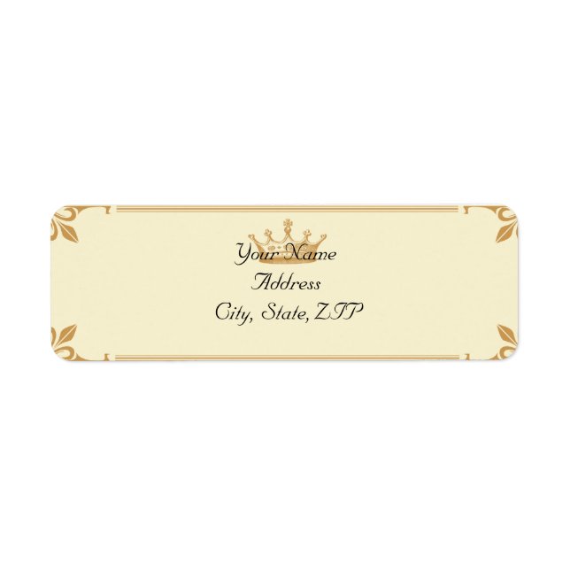 Regency Crown in Gold und Elfenbein (Vorne)