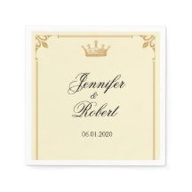 Regency Crown in Gold und Elfenbein