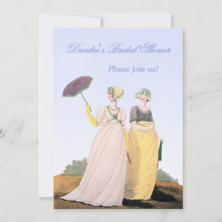 Regency Custom Wedding Bridal Einladungen