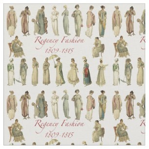 Regency Fashion 1809-1815 Stoff