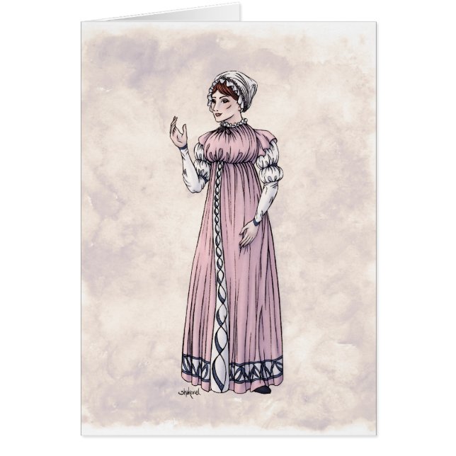 Regency Fashion - Lady #6 - Art Card (Vorne)