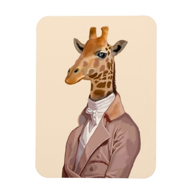 Regency Giraffe 2 Magnet (Vertikal)
