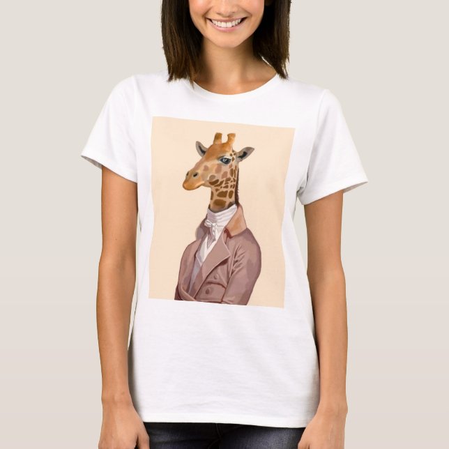 Regency Giraffe 2 T-Shirt (Vorderseite)
