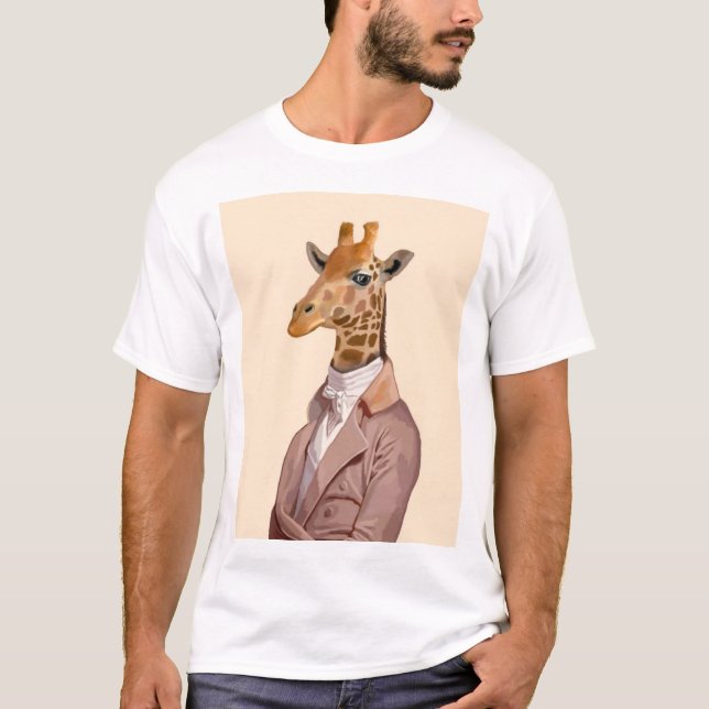 Regency Giraffe 2 T-Shirt (Vorderseite)