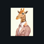 Regency Giraffe Leinwanddruck<br><div class="desc">Mode und Figuration</div>