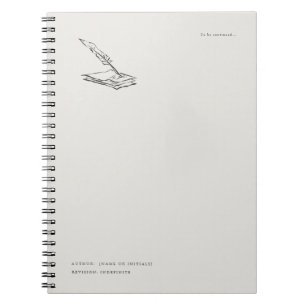 Regency-inspirierte briefromanartige Journale Dark Notizblock