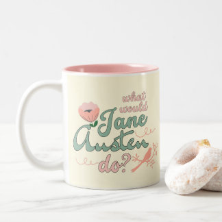 Regency Jane Austen Romantic Zweifarbige Tasse