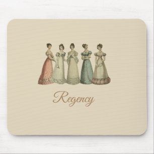 Regency-Ladies-Mauspad für Jane-Austen-Fans Mousepad