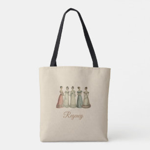 Regency Ladys Tote Bag für Jane Austen Fans
