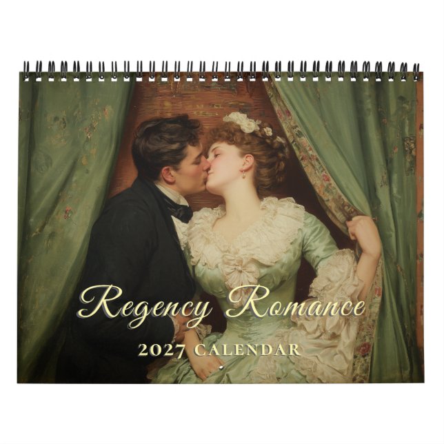 Regency Romance 2026 Wandkalender (Titelbild)