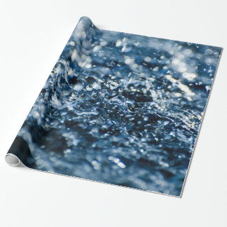 Regenfall Geschenkpapier