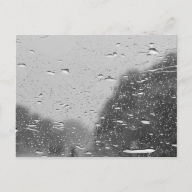 Regenfälle Postkarte (Vorderseite)