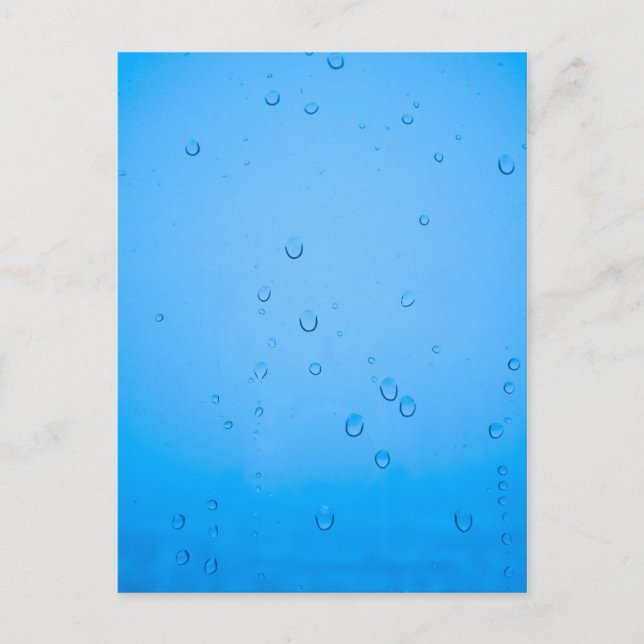 Regenfälle Postkarte (Vorderseite)