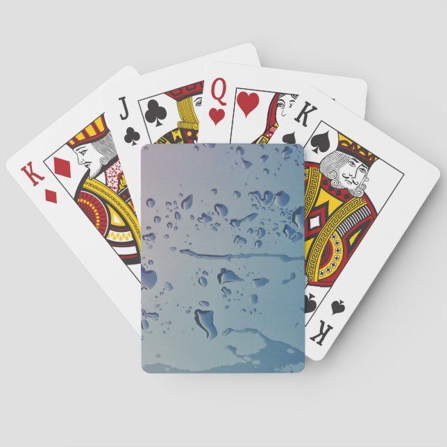 Regenfälle Spielkarten (Rückseite)