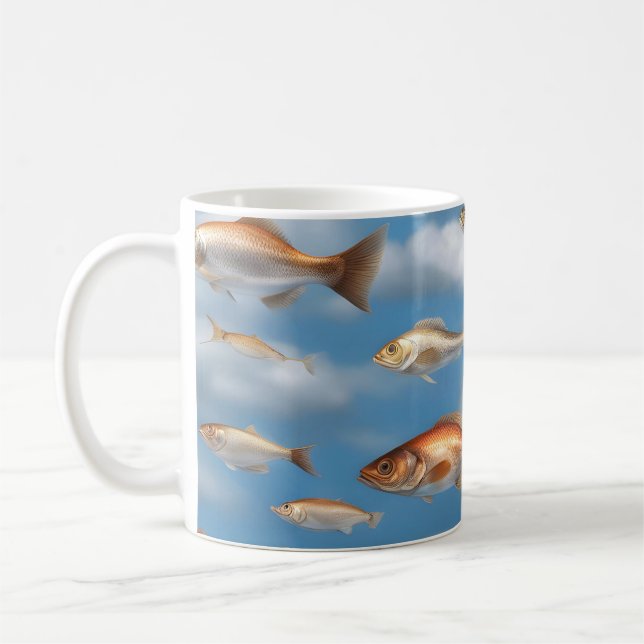 Regenfische Kaffeetasse (Links)