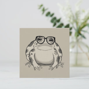 Regenfrosch-Liebhaber Wüstenregen-Geschenk Lustige Einladung