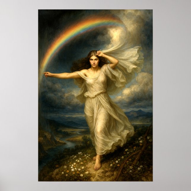Regengöttin Iris Poster (Vorne)