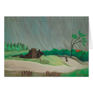 Regenmorgen Henri Rousseau, Vintage Fine Art