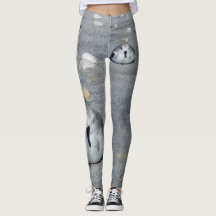 Regenpfeiferstrand-Leggings