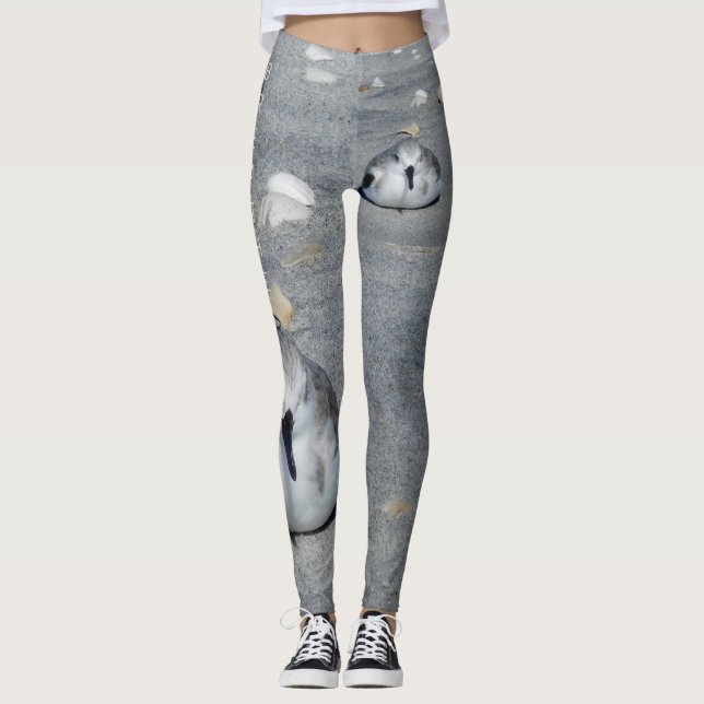 Regenpfeiferstrand-Leggings Leggings (Vorderseite)